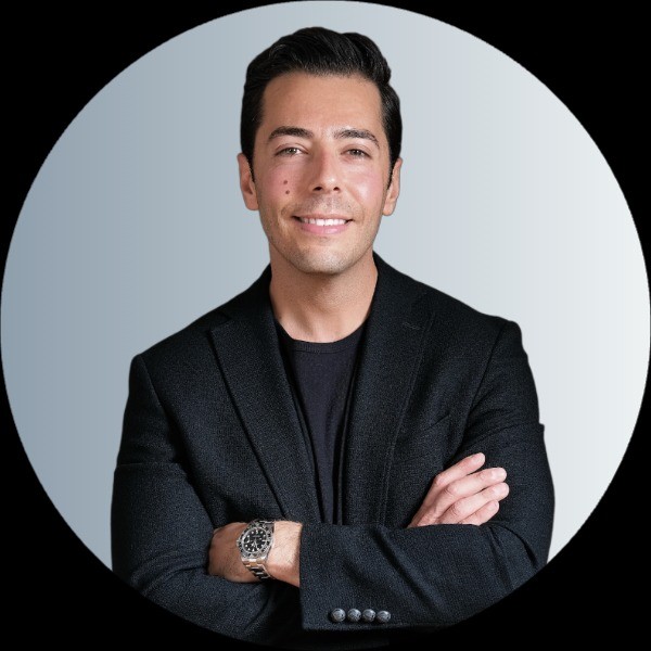 AJ Faraj, Founder at SorsX — Yaser Clients. Designed by Yaser Nazzal.